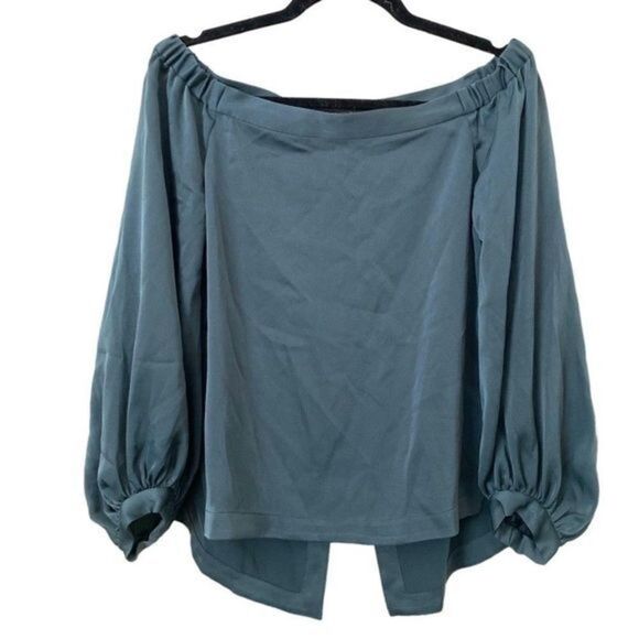 BCBGMAXAZRIA Off Shoulder Flowy Blouse Sz XXS - Picture 1 of 4